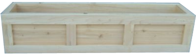 cedar window box